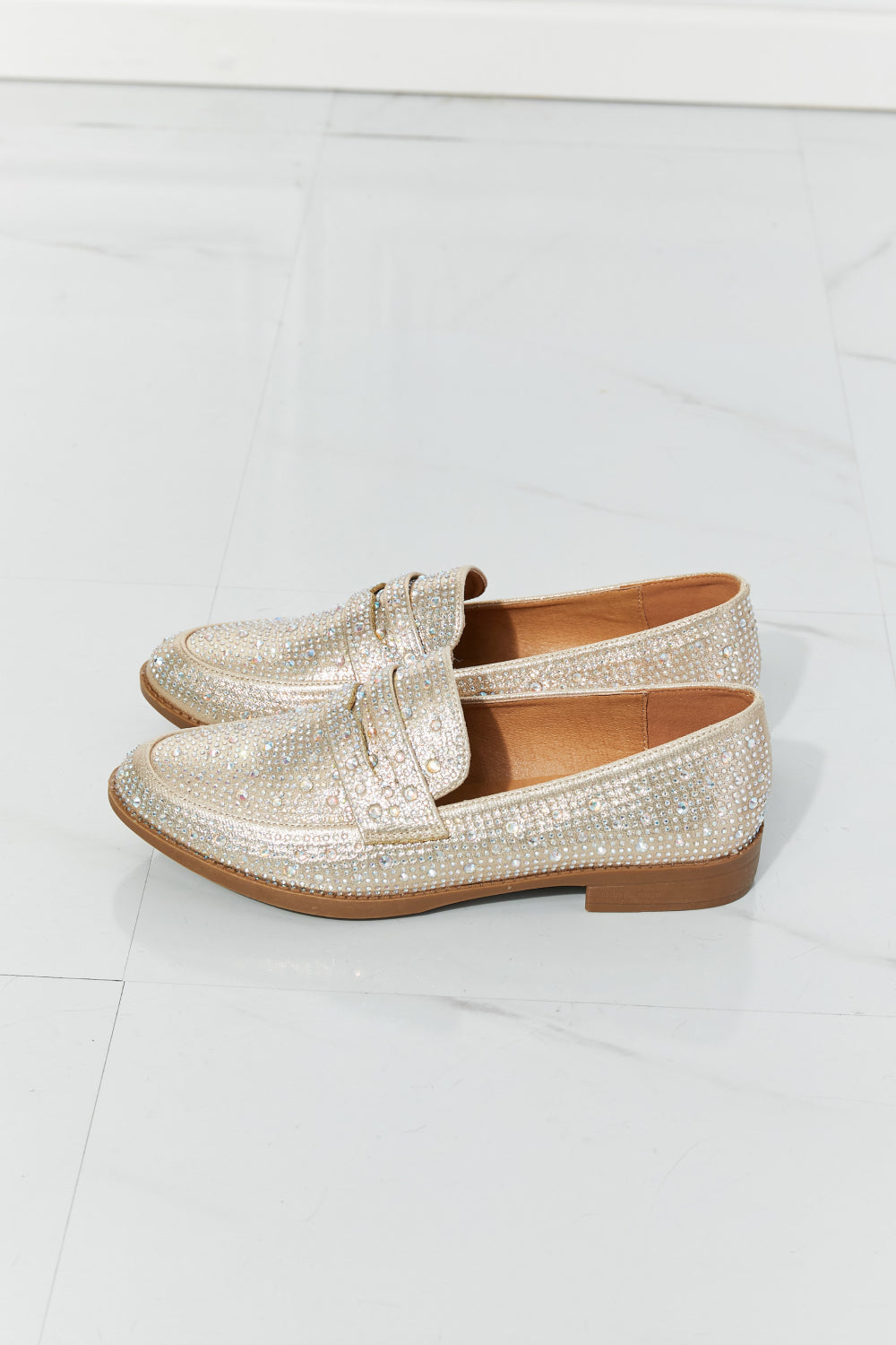 Forever Link Make It Shine Rhinestone Loafers