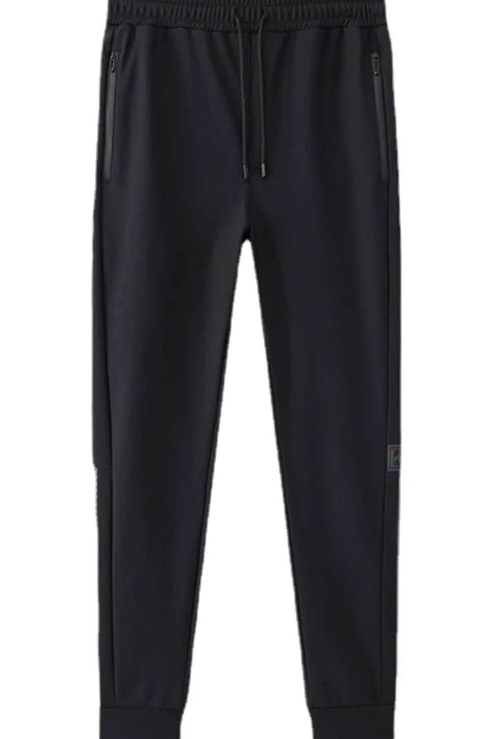 Men's Plus Size Drawstring Joggers with Pockets