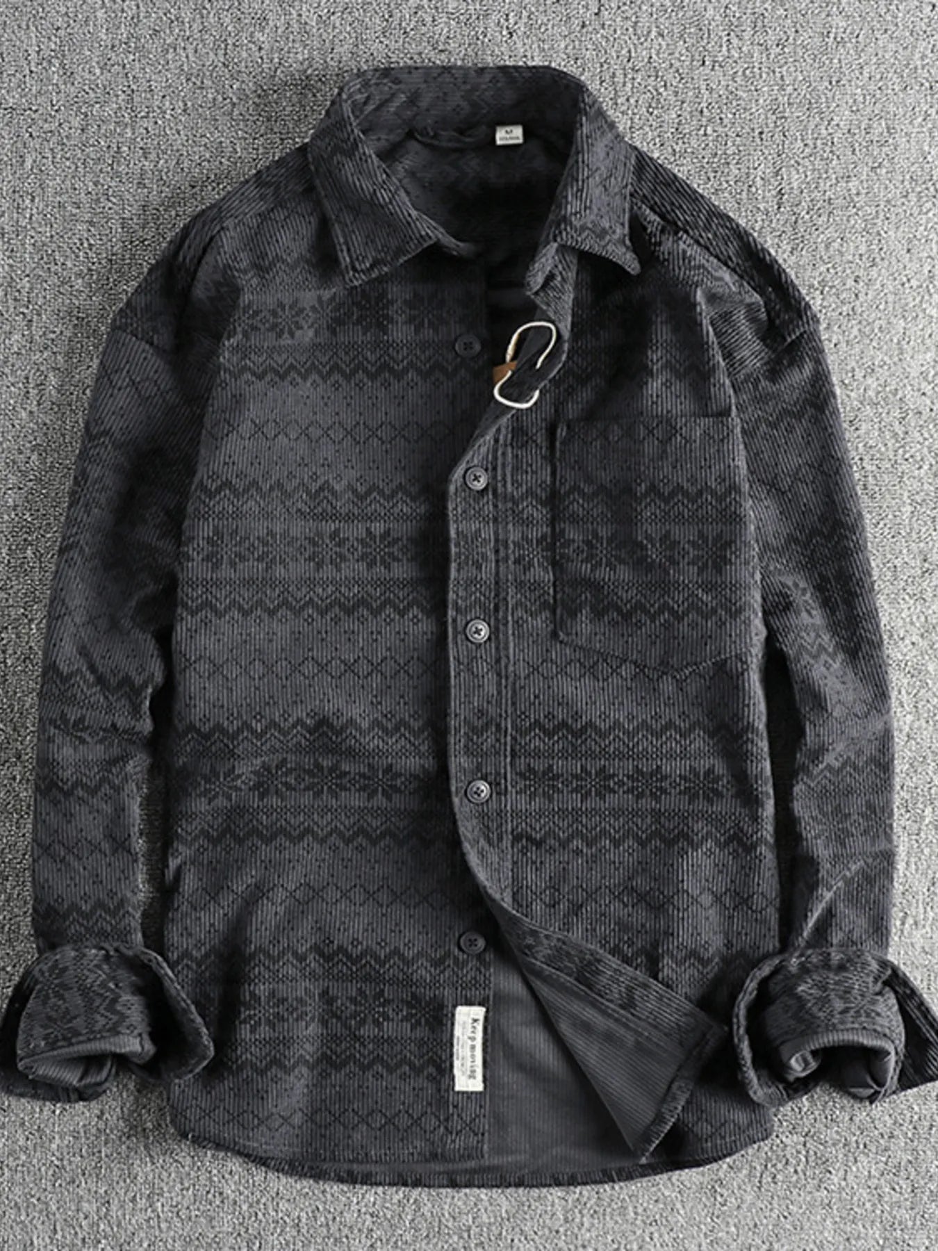 Men's Button Up Long Sleeve Shirt