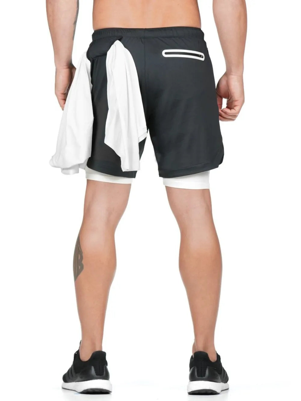 Men's Plus Size Drawstring Shorts