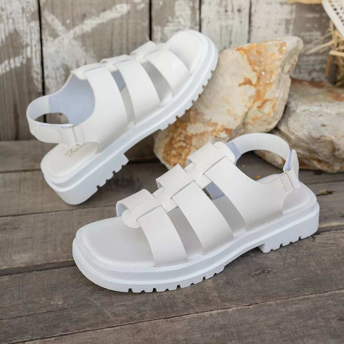 Open Toe Platform Sandals