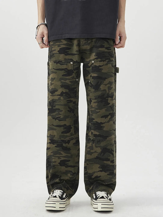 Men's Camouflage Loose Fit Jeans