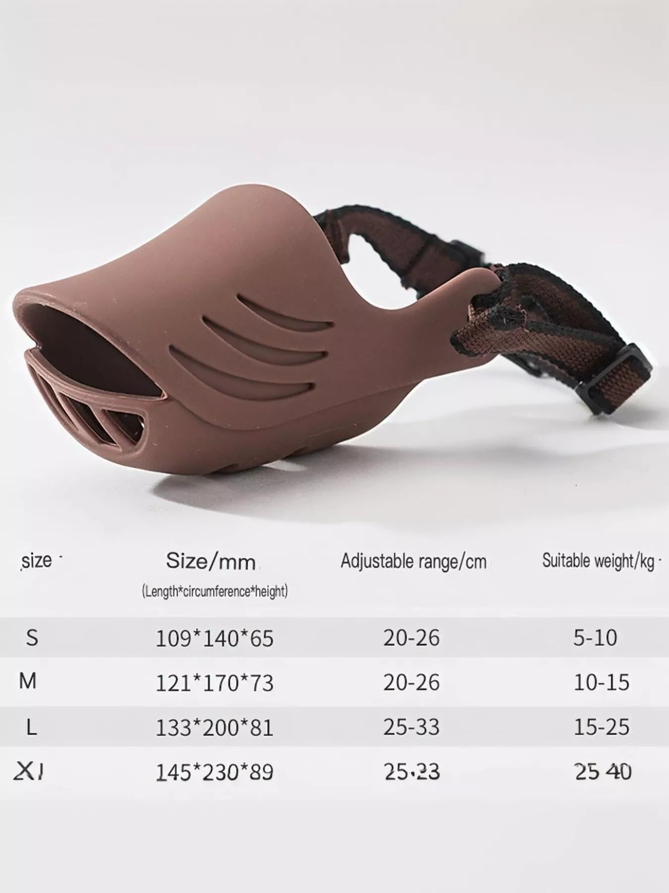 Duck-Billed Style Pet Muzzle