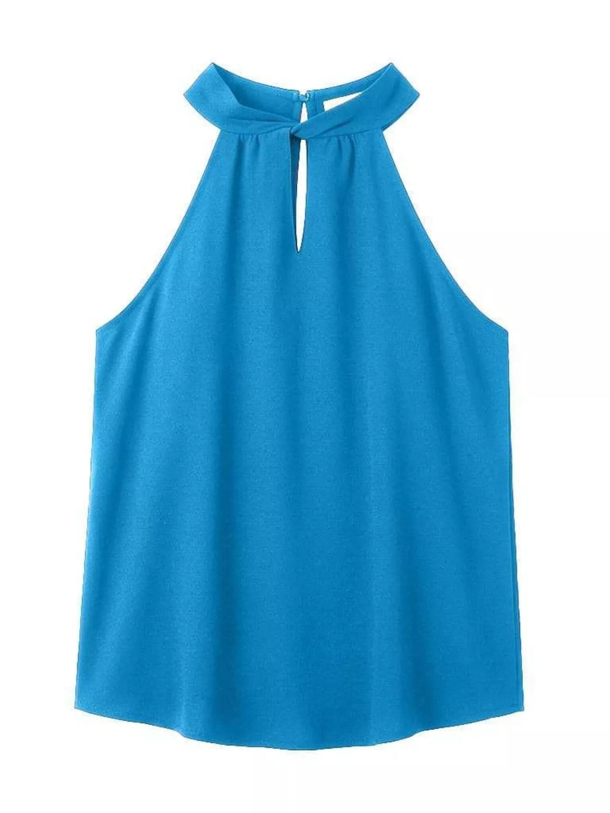 Keyhole Sleeveless Tank