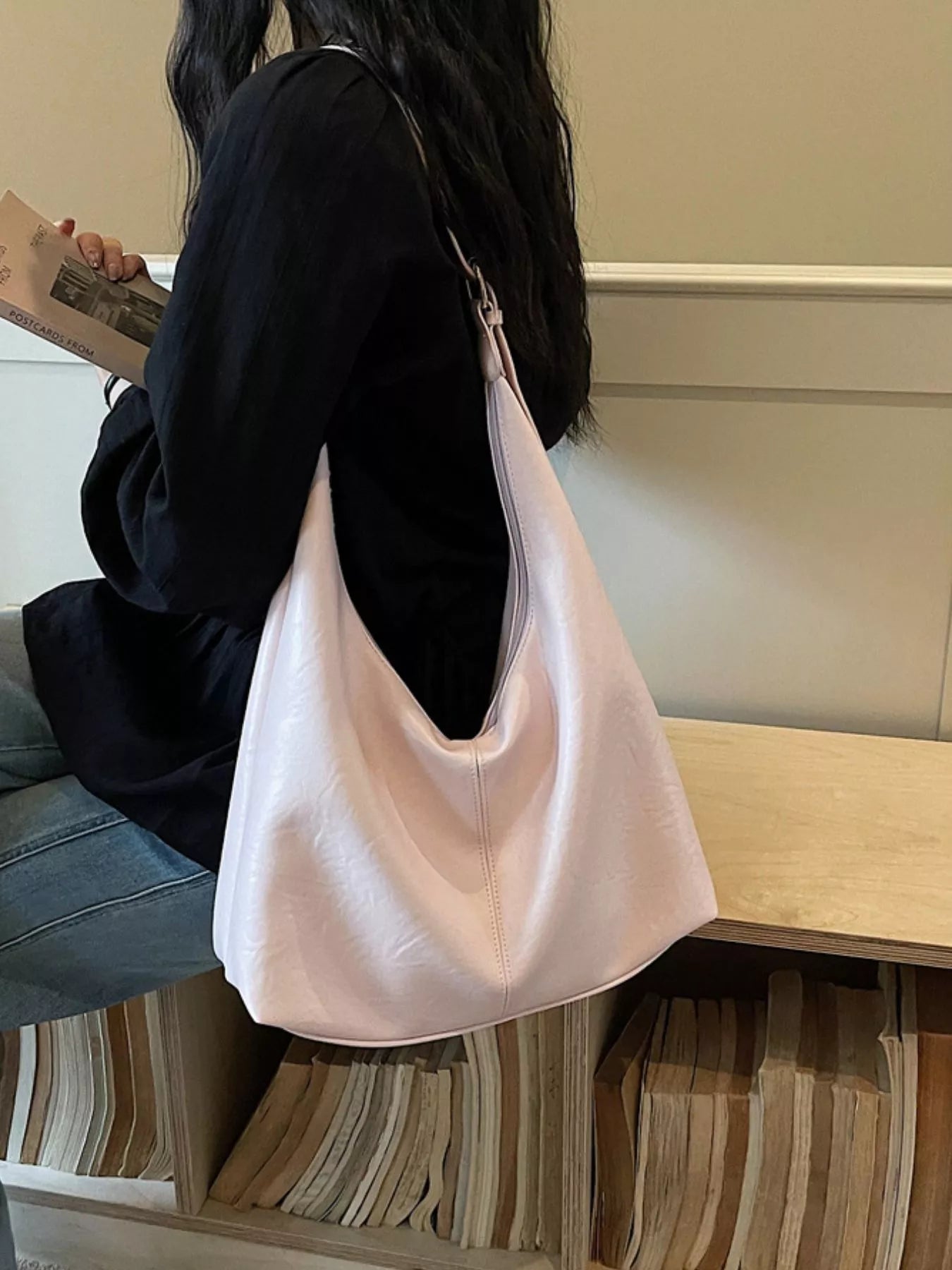 PU Leather Shoulder Bag