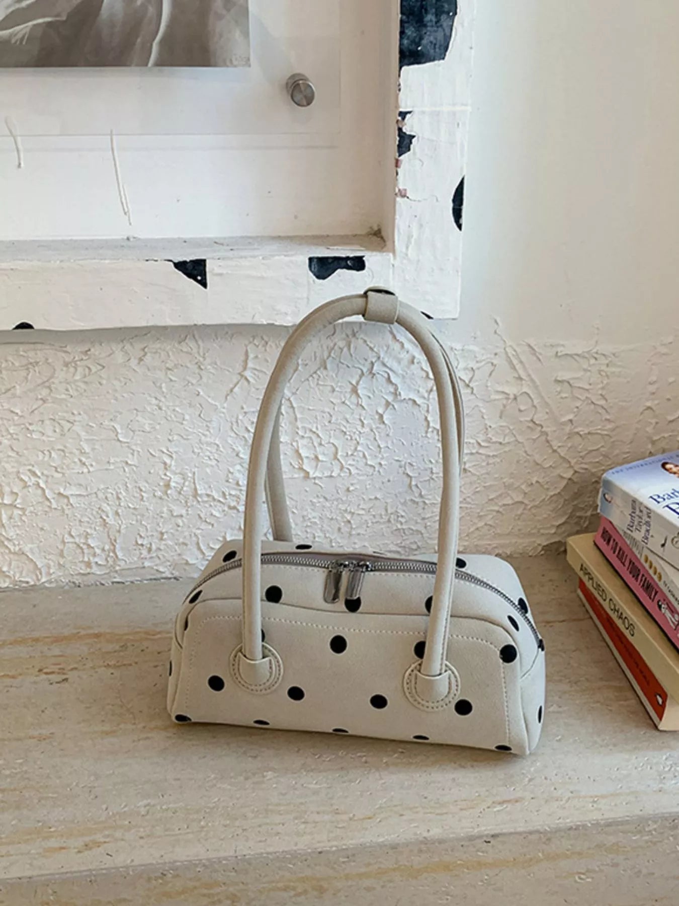 Polka Dot Shoulder Bag
