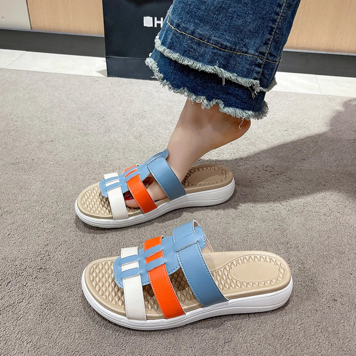Open Toe Platform Sandals