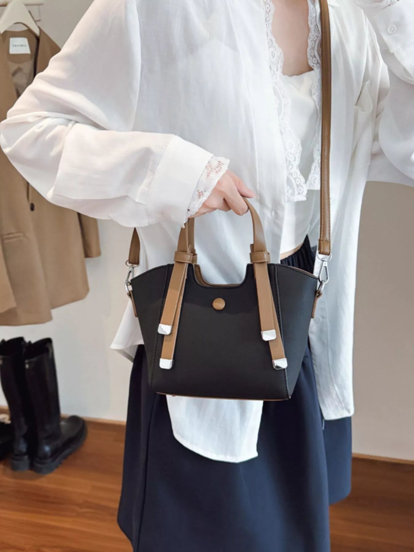 Adjustable Strap Crossbody Bag