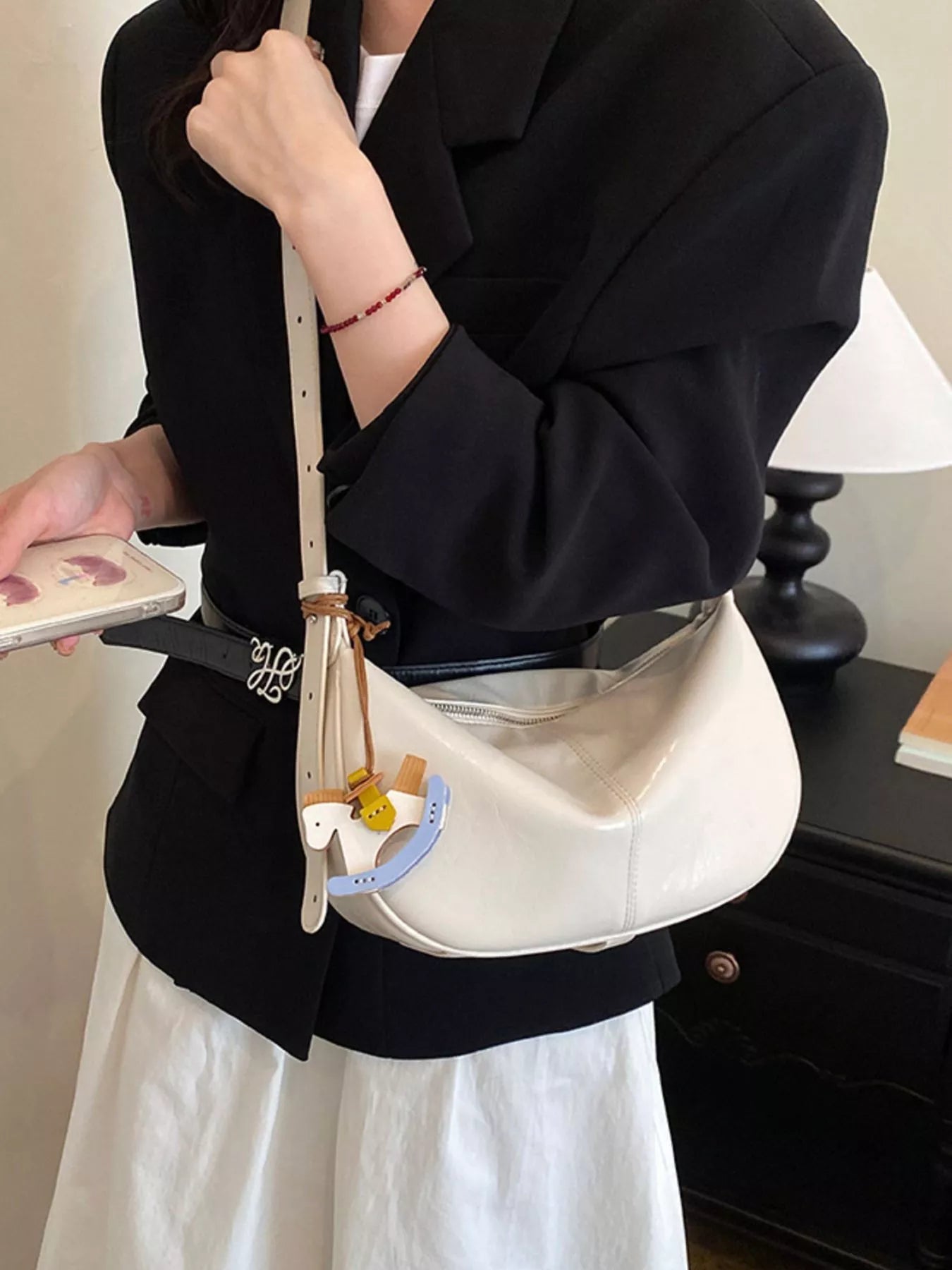 PU Leather Shoulder Bag