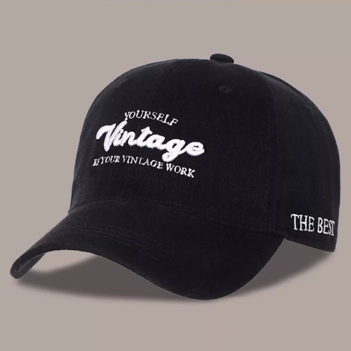 Vintage Embroidered Baseball Cap