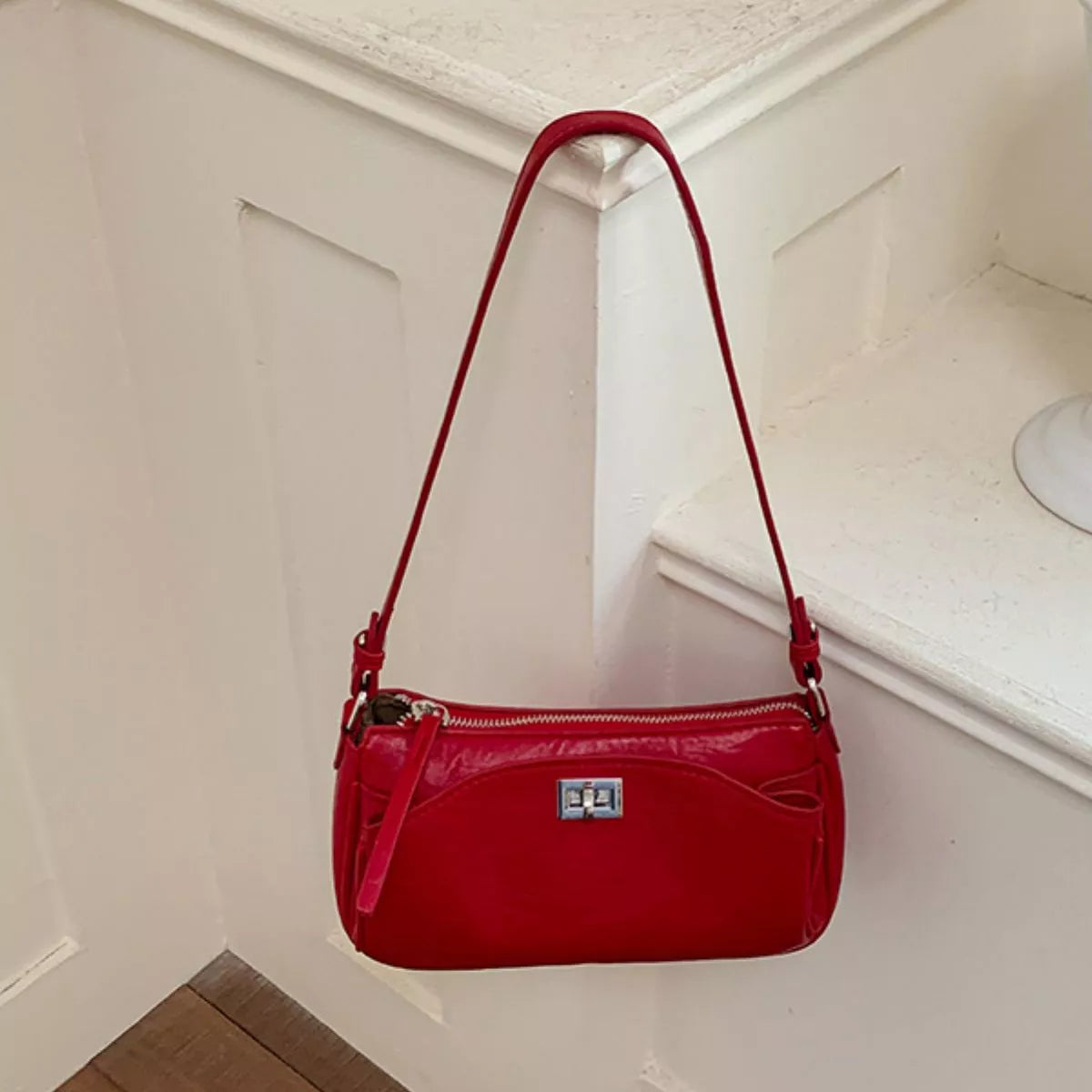 PU Leather Shoulder Bag