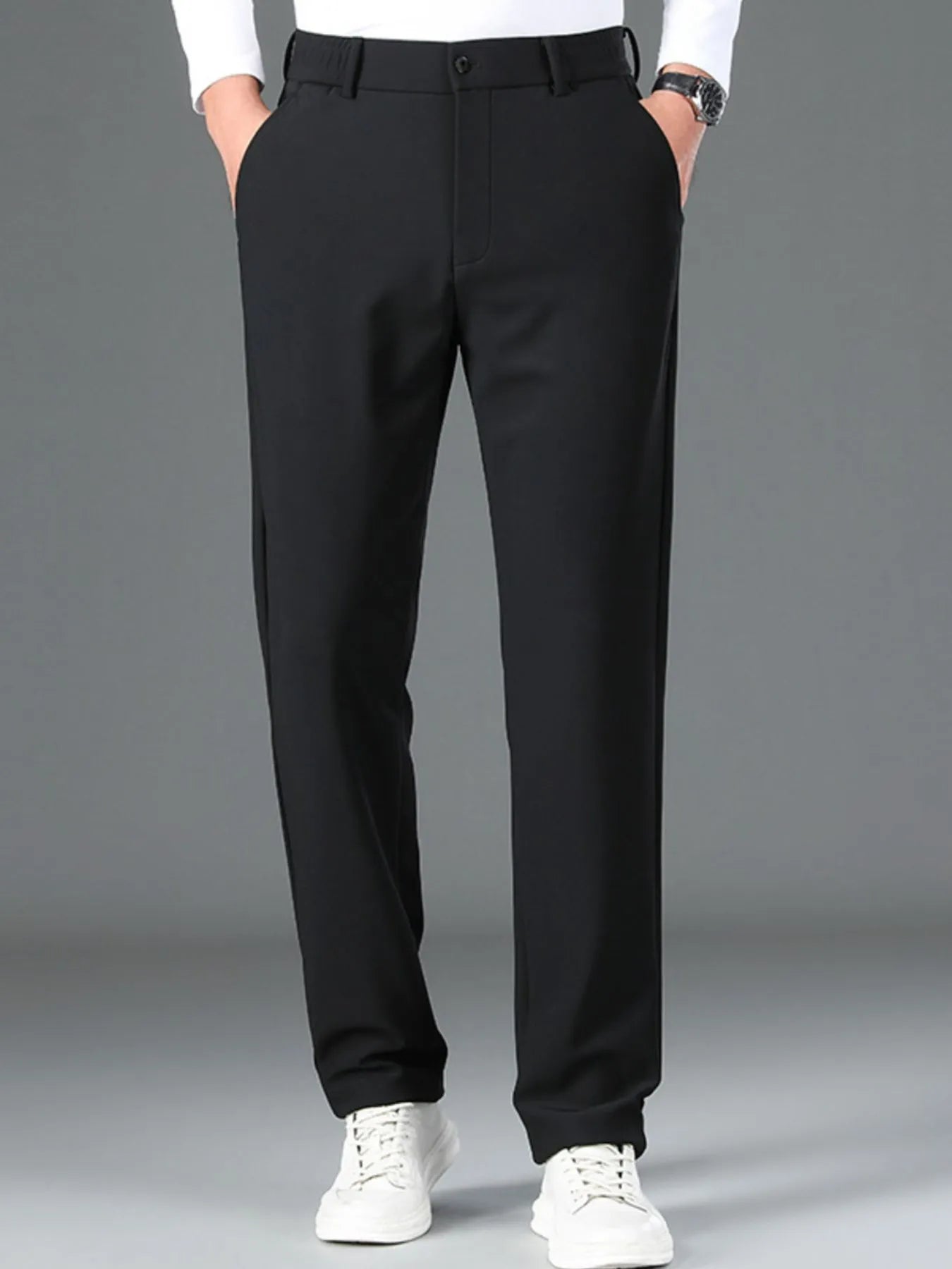 Men's Loose Fit Pants with Pockets
