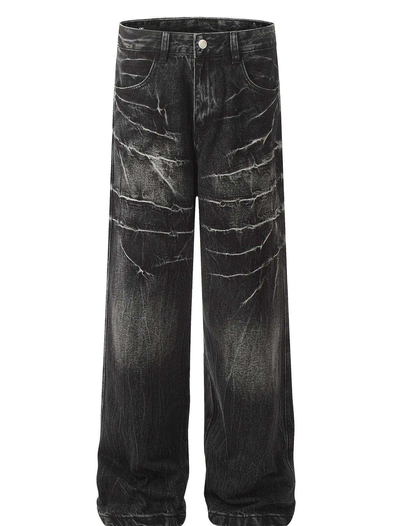 Men's Loose Fit Vintage Wash Jeans