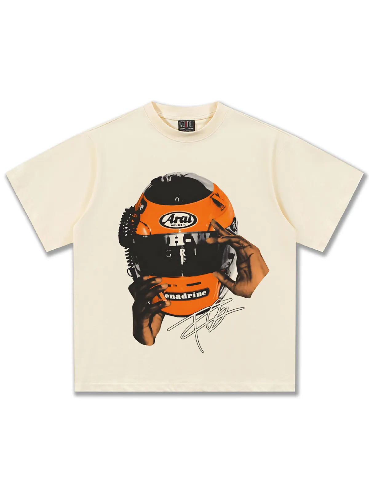 Men's Graphic Round Neck Short Sleeve T-Shirt