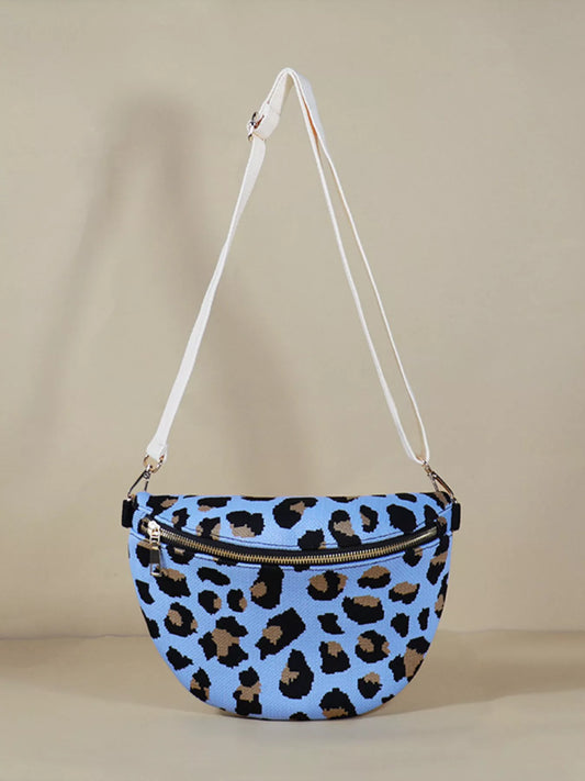 Leopard Print Crossbody Bag