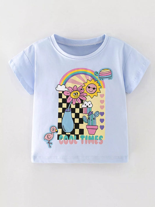 Children's Graphic Short Sleeve T-Shirt