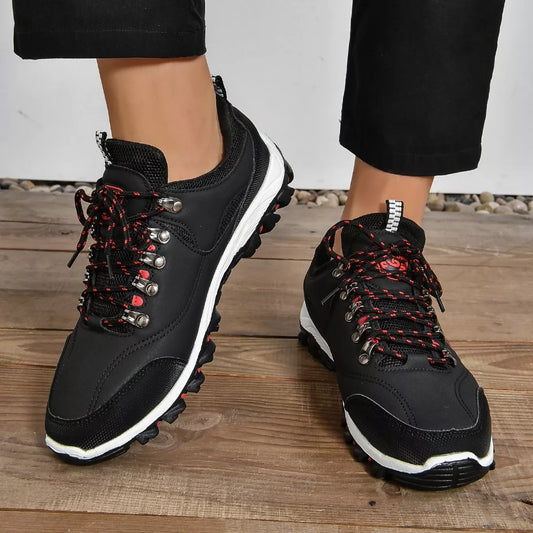 Lace Up Round Toe Sneaker
