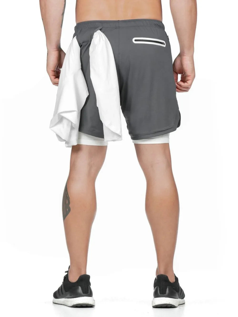 Men's Plus Size Drawstring Shorts