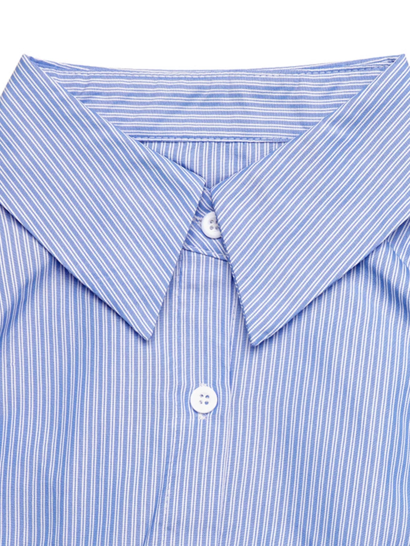 Striped Slim-Fit Button-Down Shirt