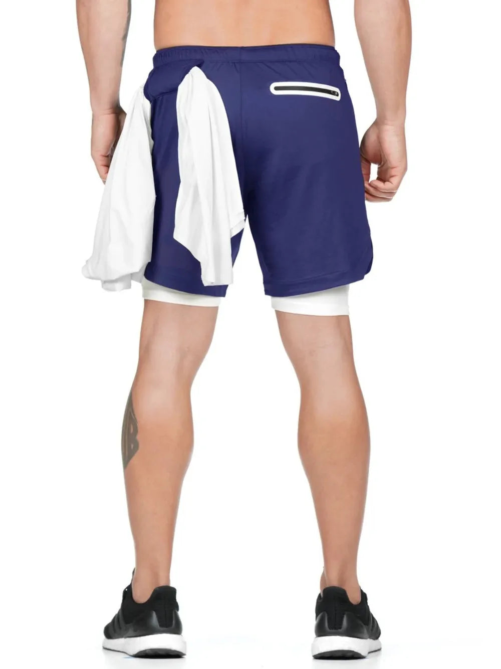 Men's Plus Size Drawstring Shorts