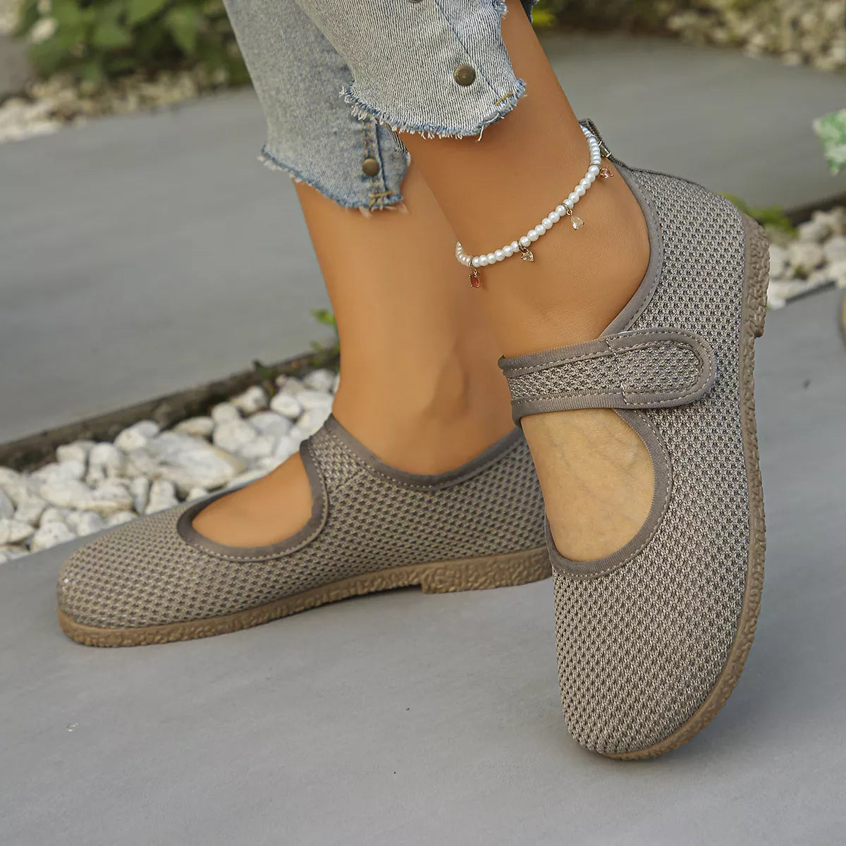 Round Toe Slip-Ons