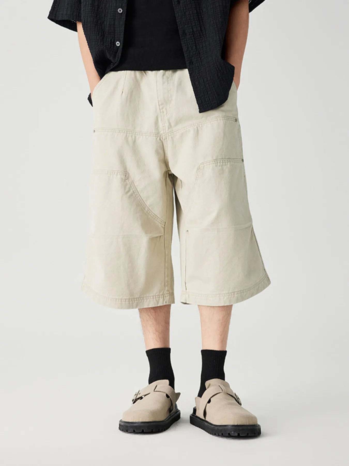 Men's Wide-Leg Shorts