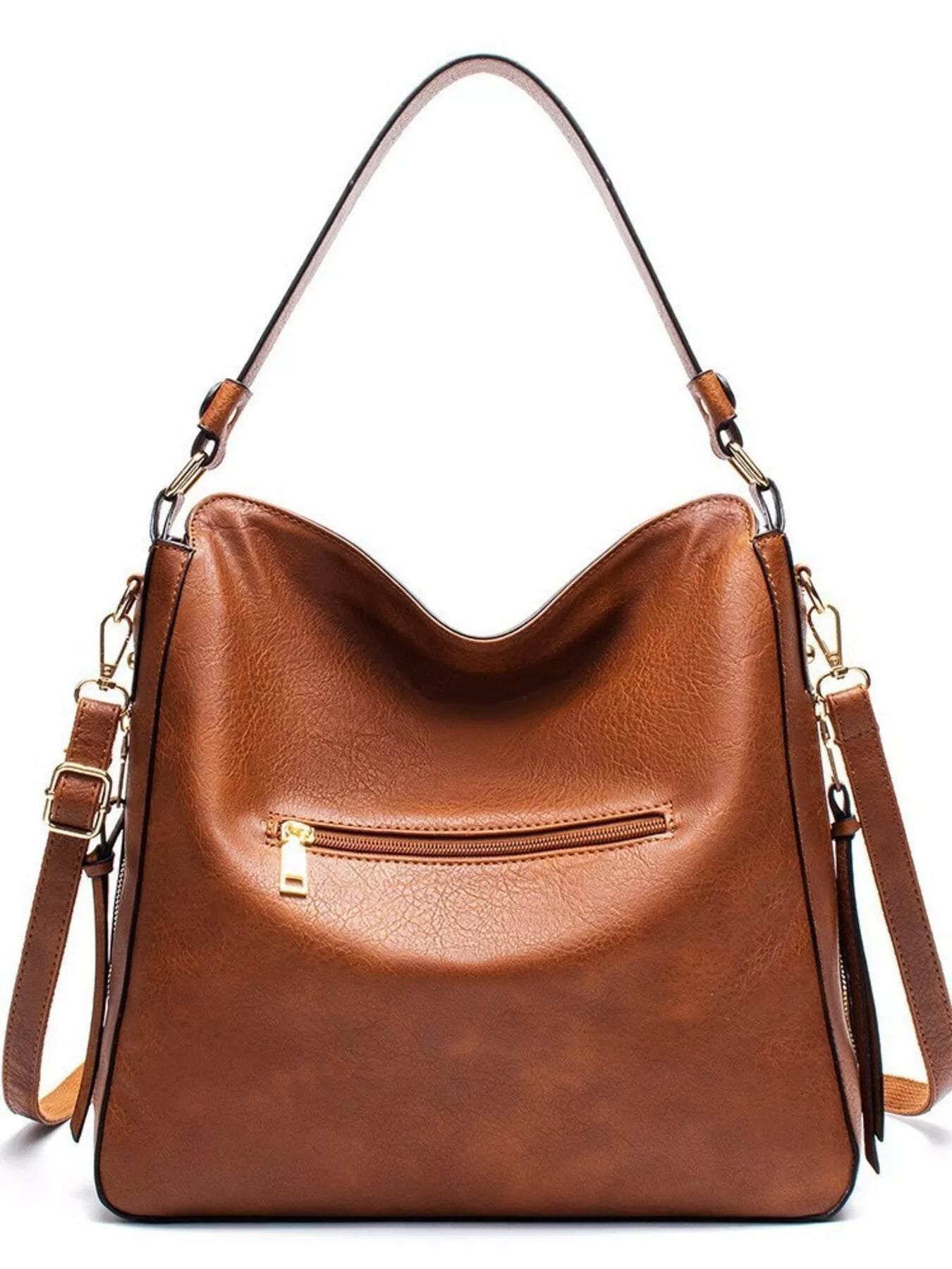 Classic PU Leather Tote Bag