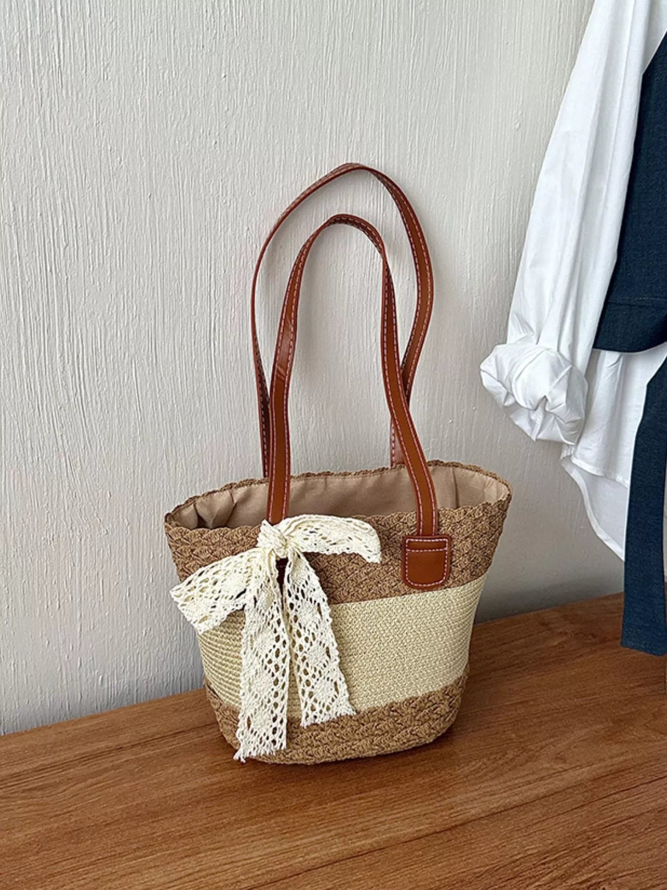 Straw Woven Shoulder Bag