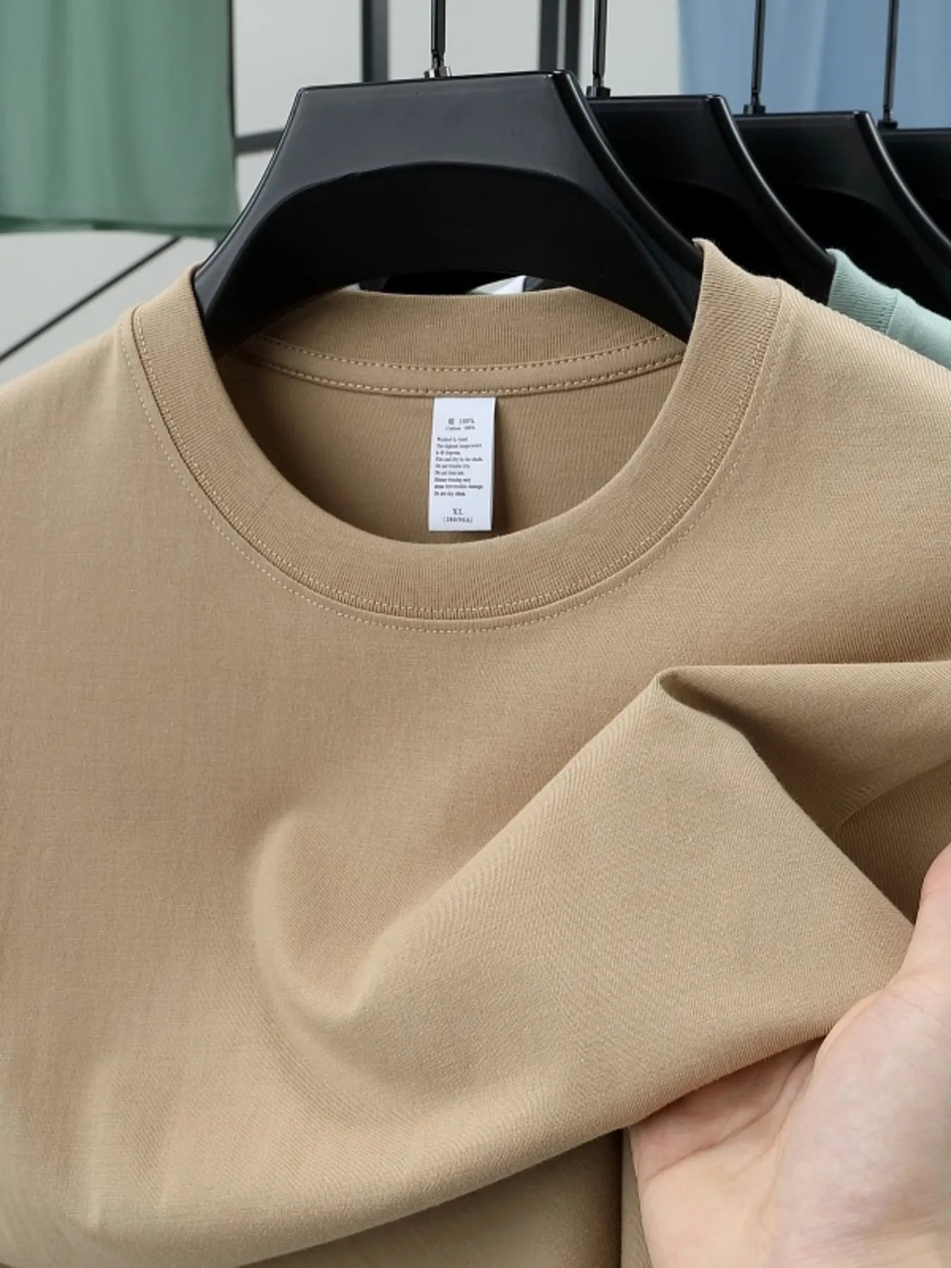 Men's Plus Size Round Neck Short Sleeve T-Shirt