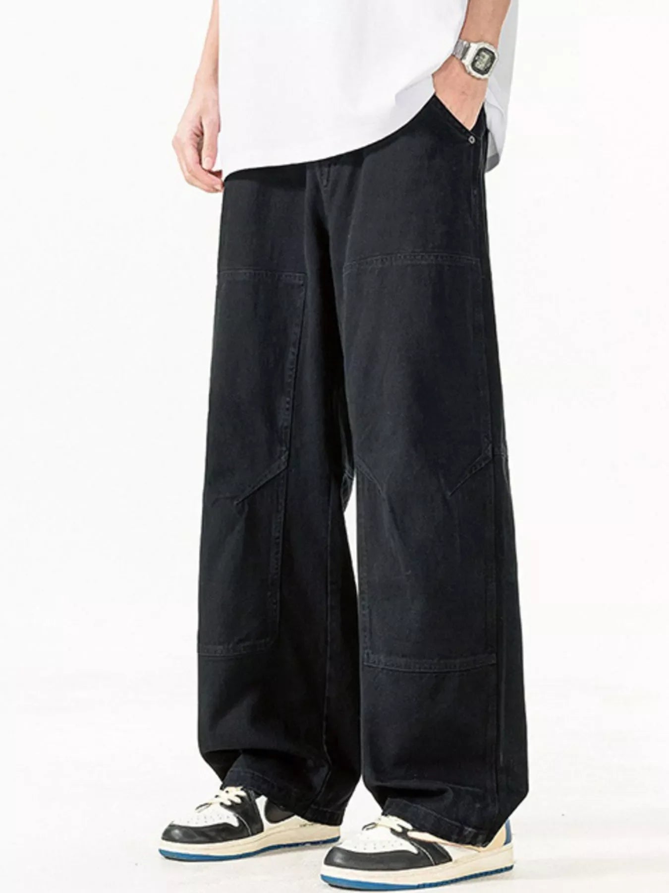 Men's Plus Size Loose Fit Casual Pants