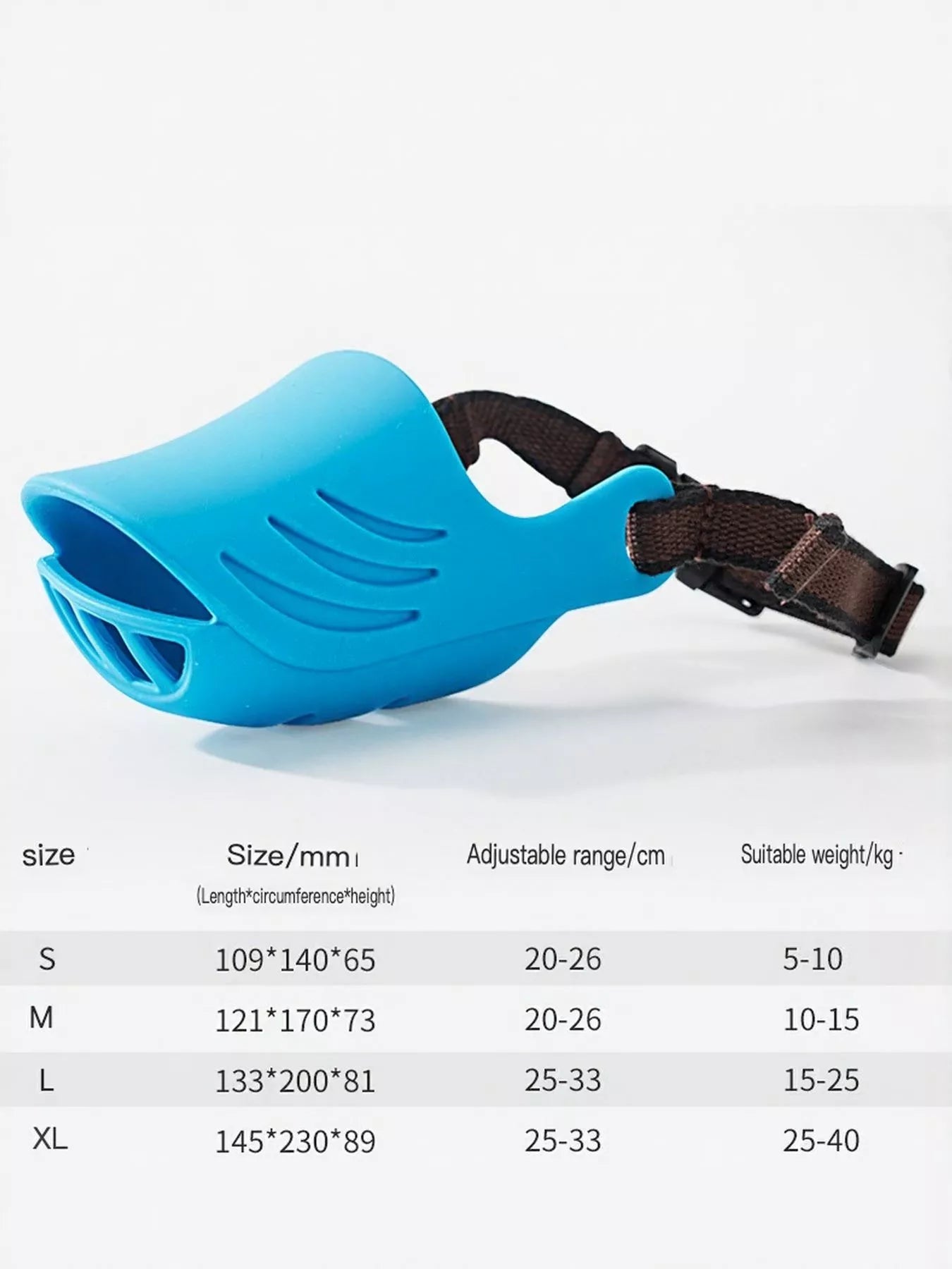 Duck-Billed Style Pet Muzzle