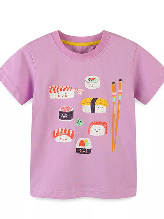 Children's Sushi Print T-Shirt