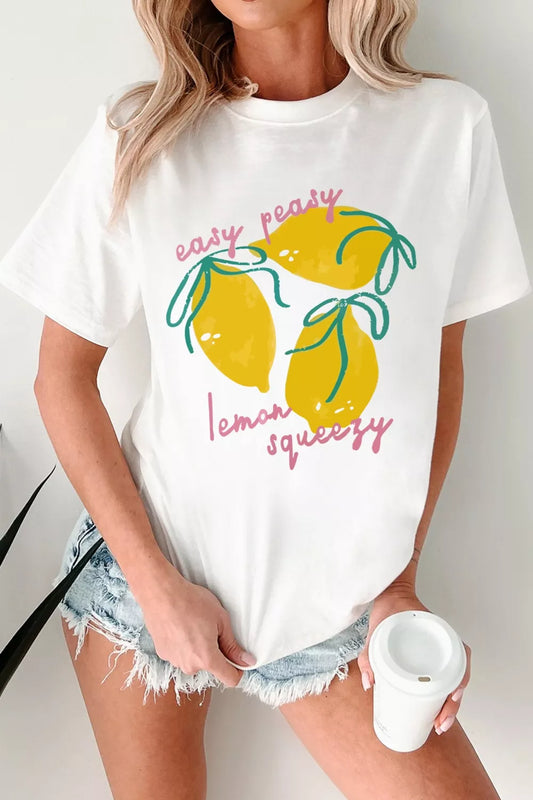 Easy Peasy Lemon Squeezy Graphic Tee