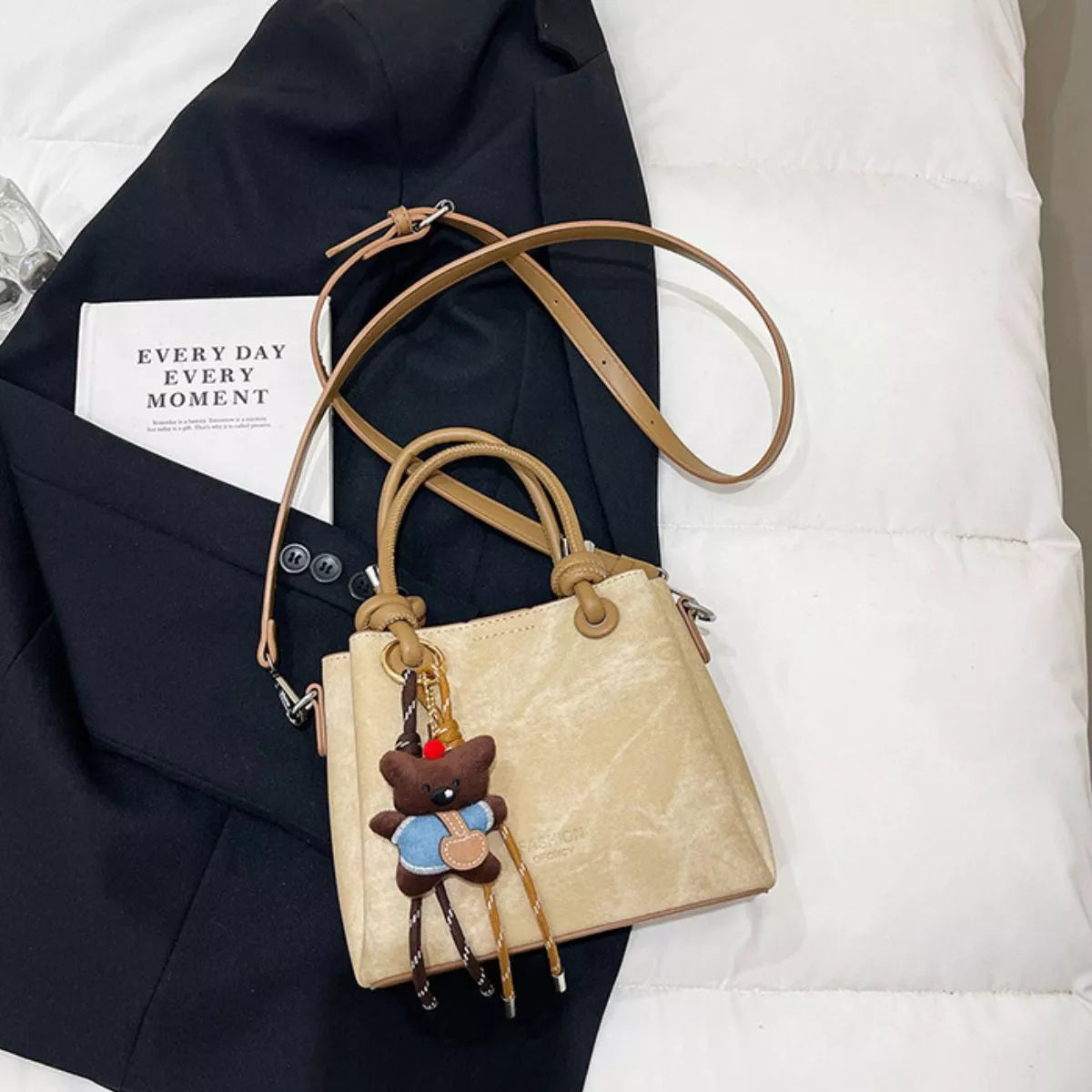 PU Leather Crossbody Bag