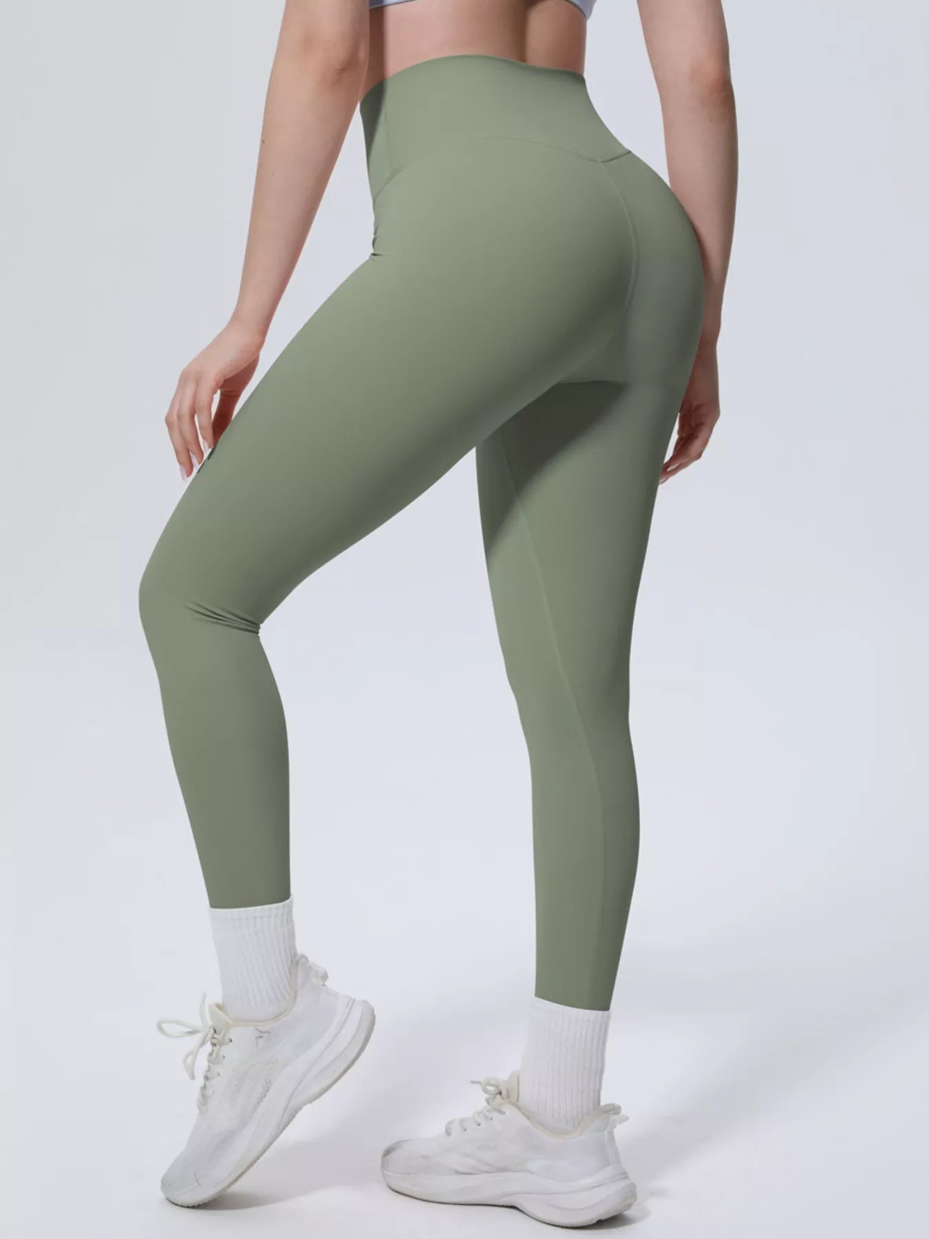High-Waisted Seamless Active Leggings