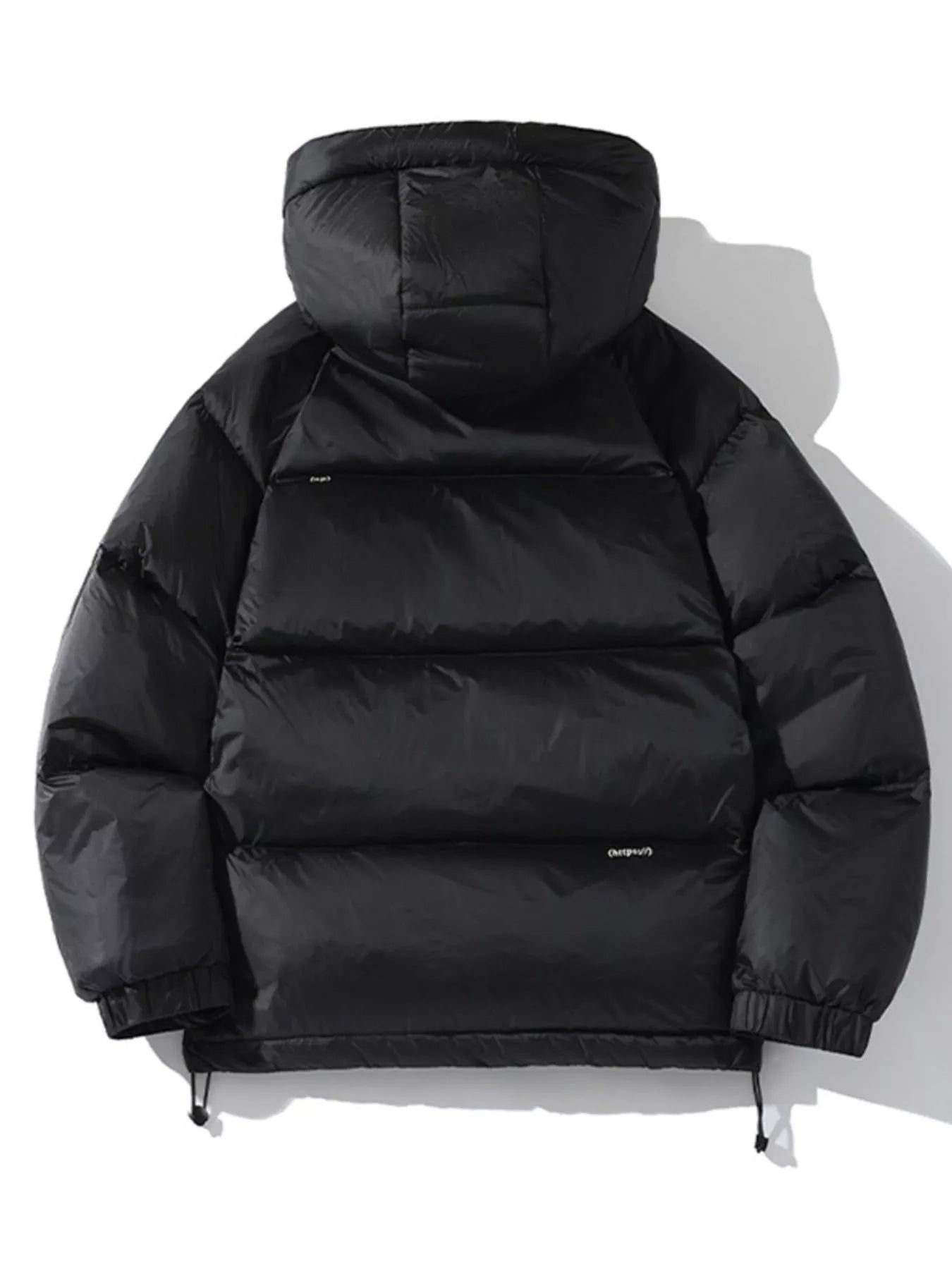 Men's Plus Size Hooded Lightweight Puffer Jacket