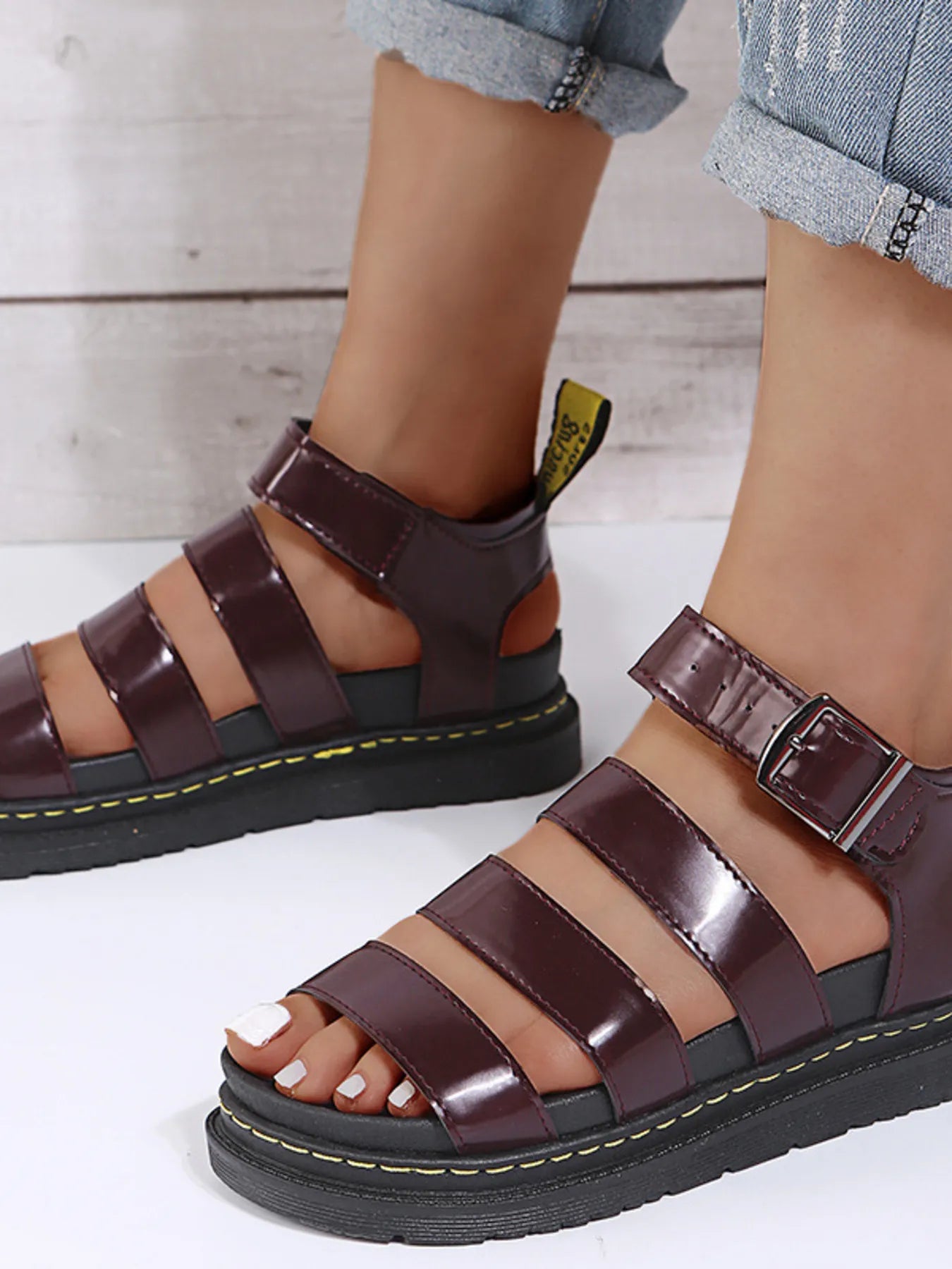 Open Toe Platform Sandals