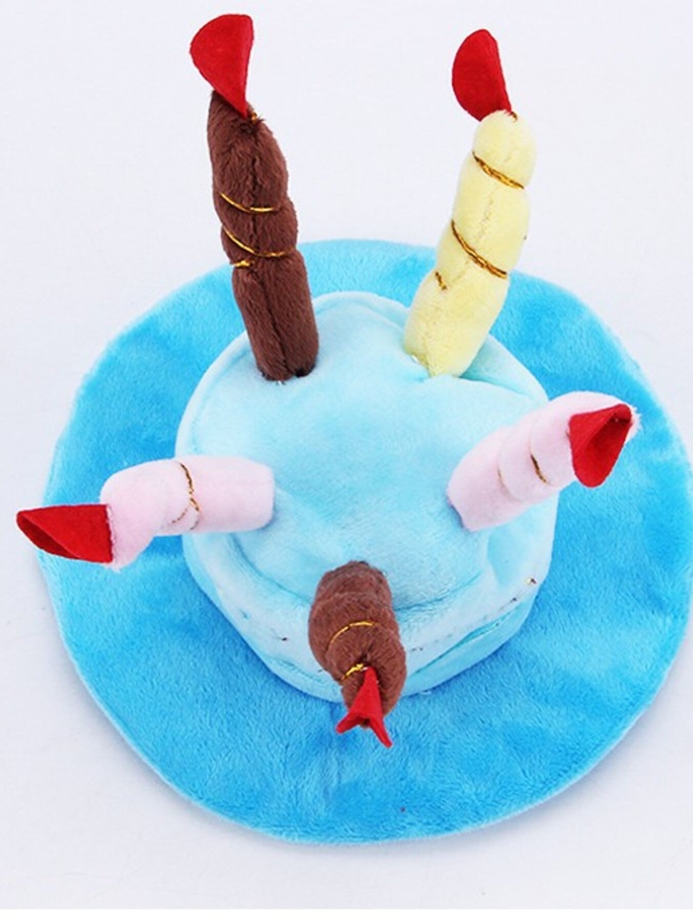 Birthday Cake Candle Pet Hat