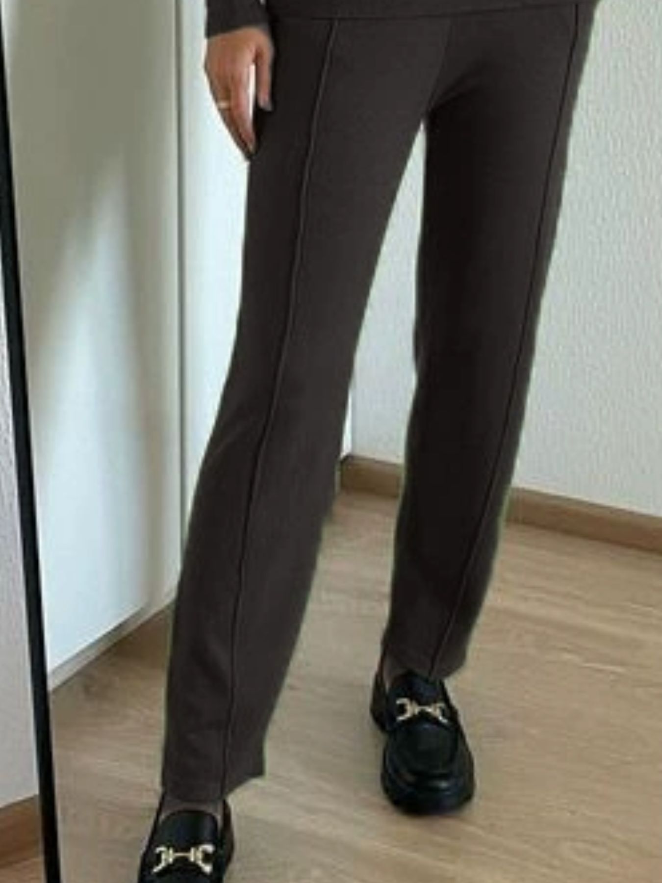 Long Sleeve Top and Pants Sweater Set