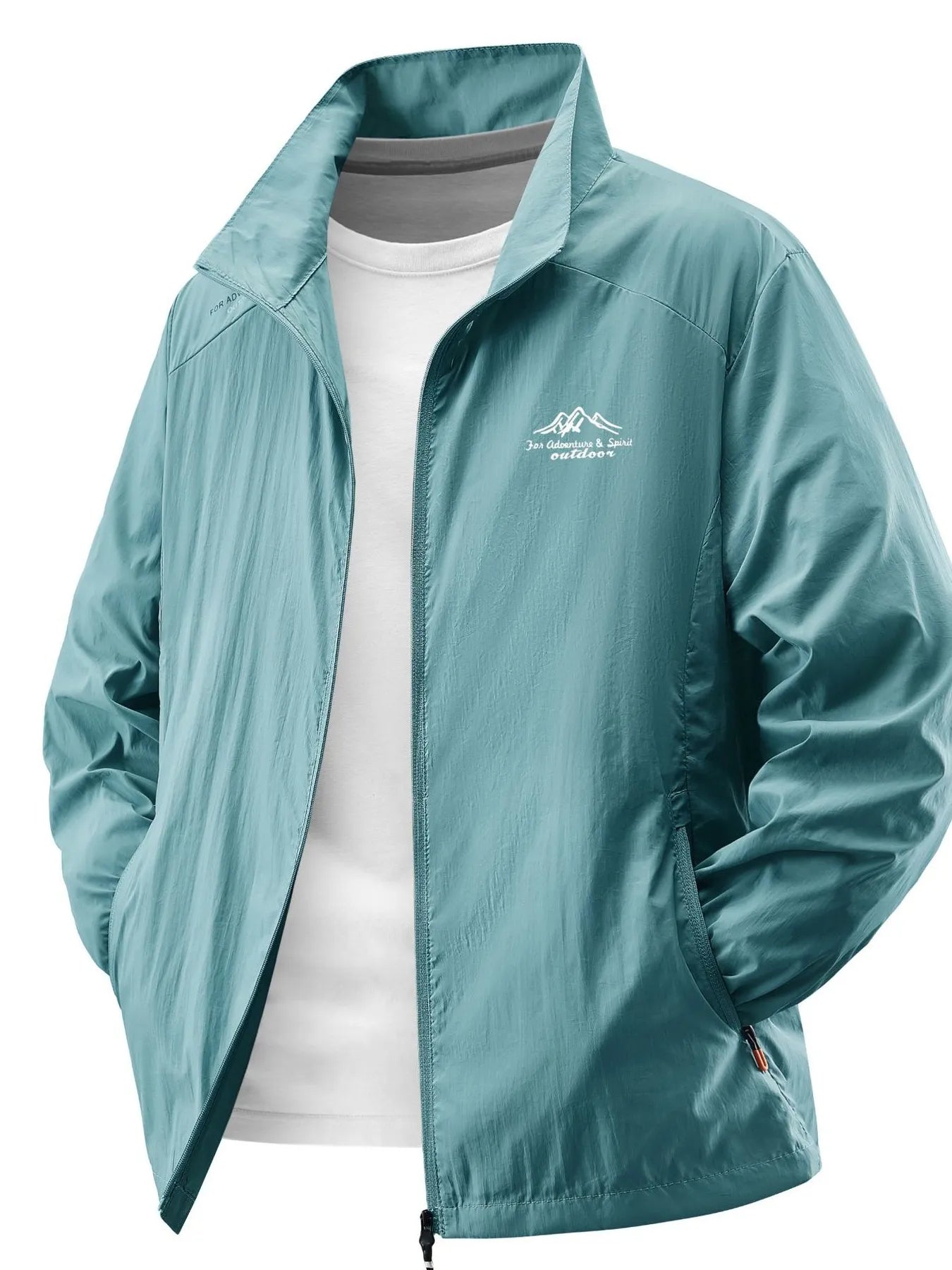 Men's Plus Size Lightweight Outdoor Windproof Jacket