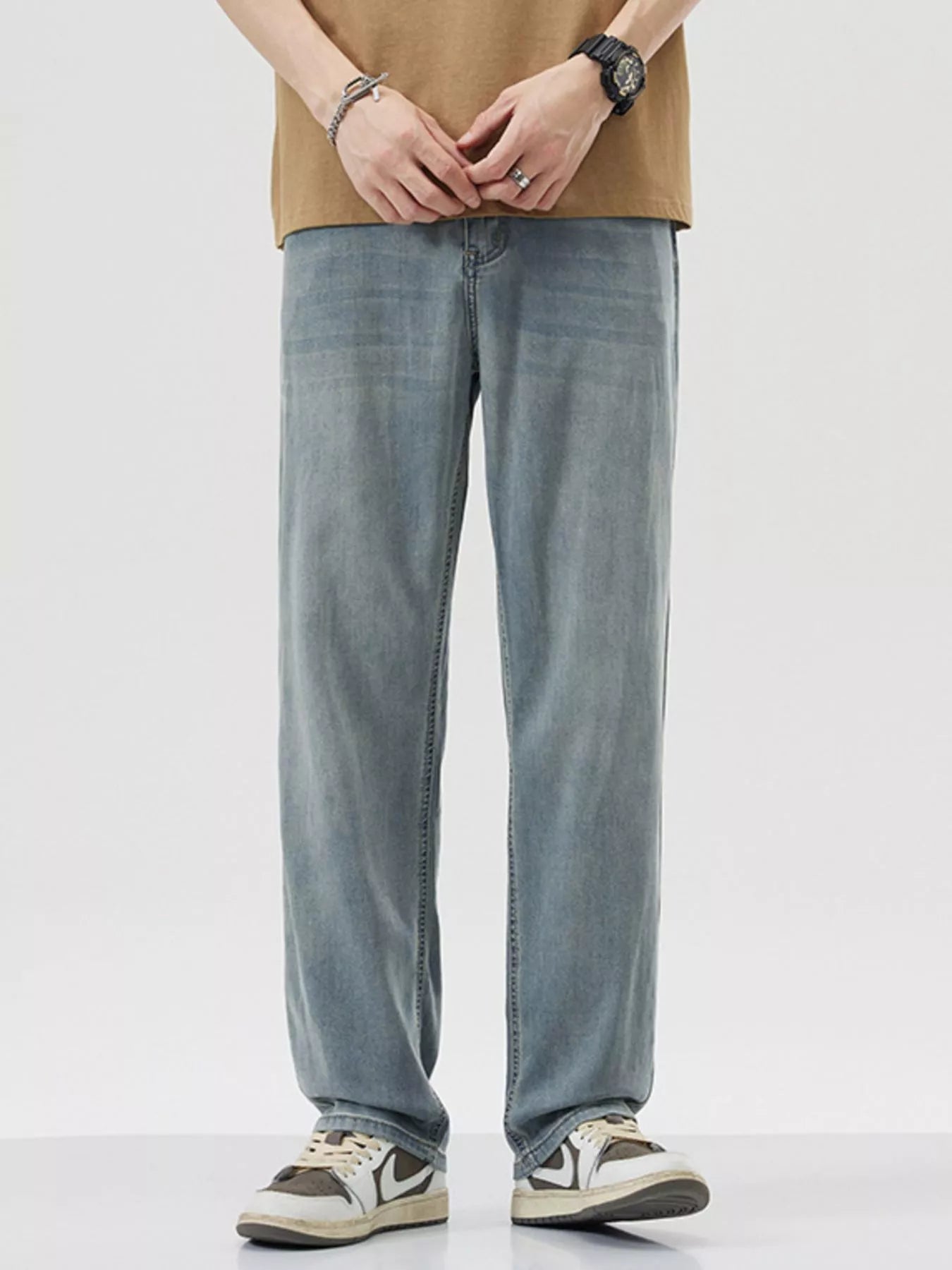 Men's Wide Leg Jeans