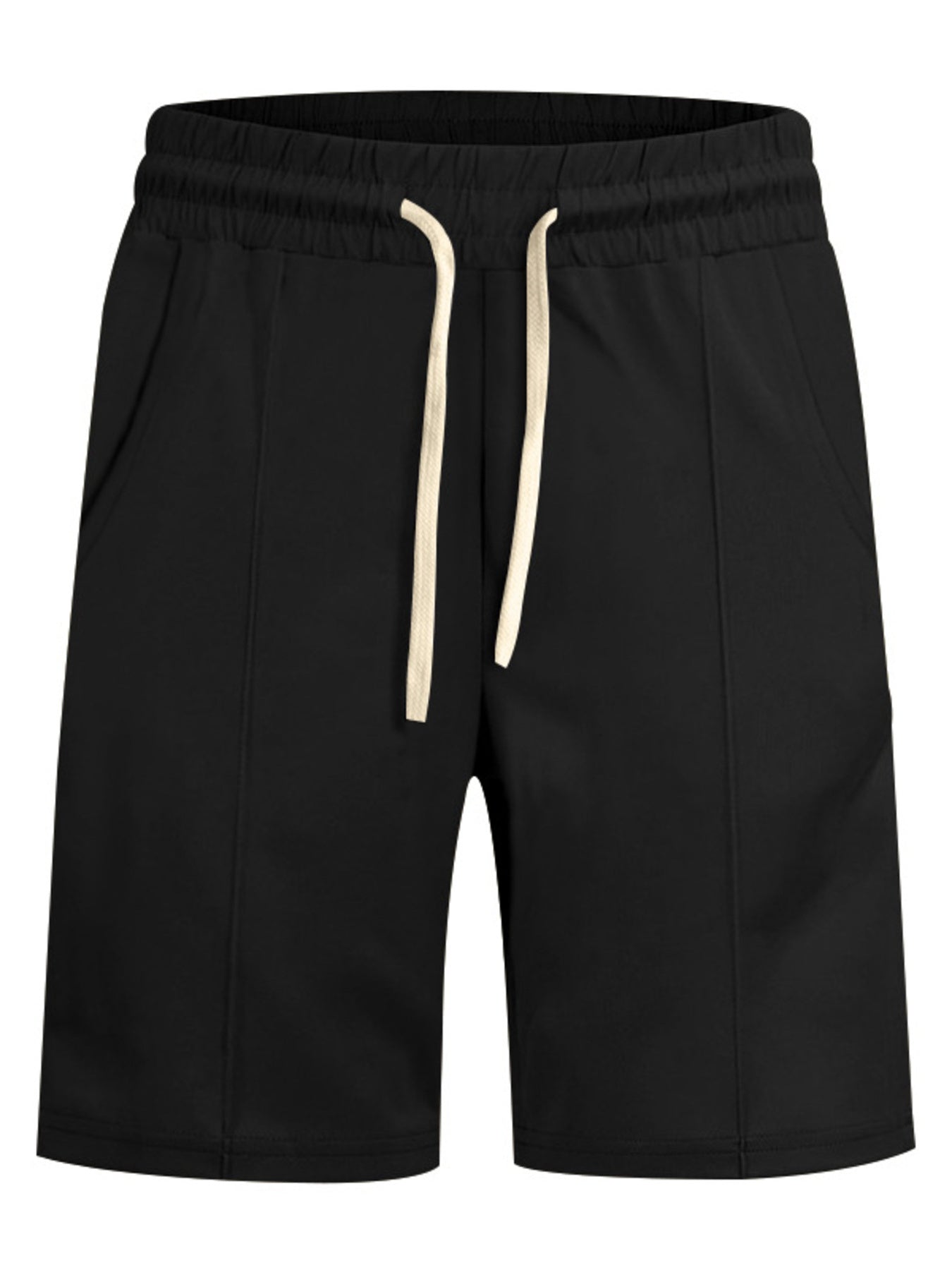 Men's Full Size Casual Drawstring Shorts Plus Size