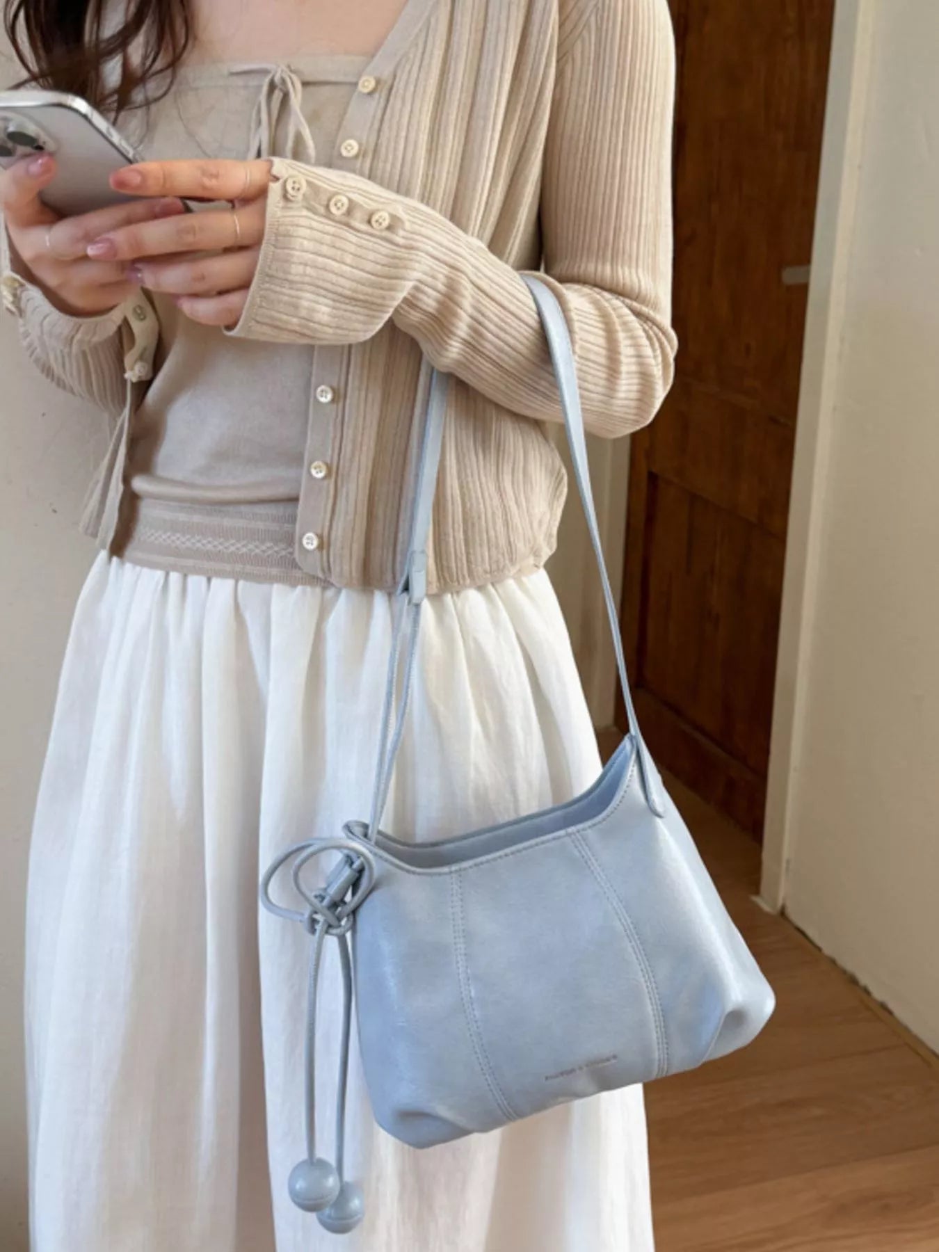 PU Leather Crossbody Bag