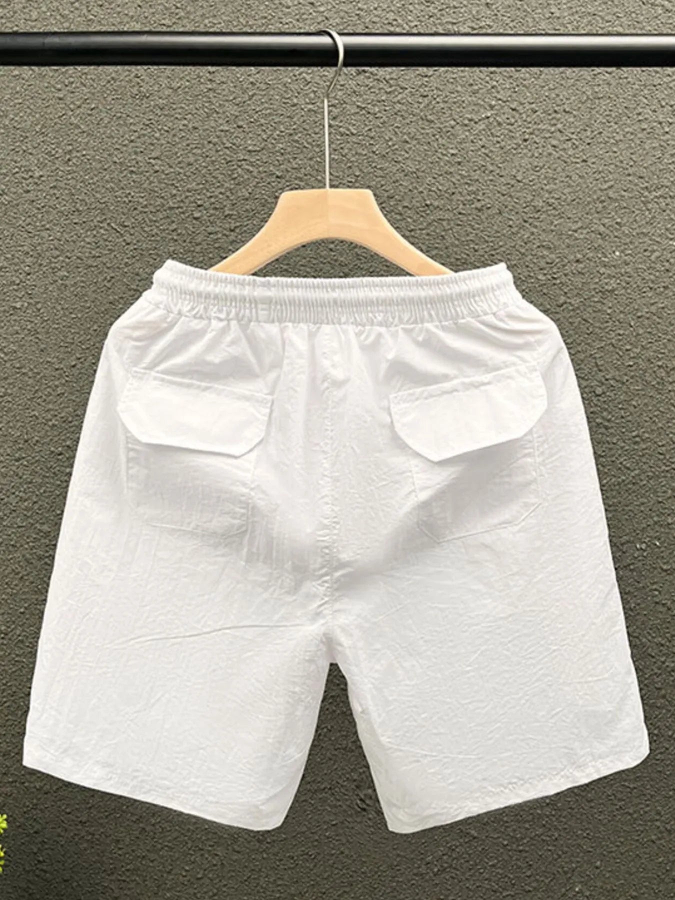 Men's Plus Size Drawstring Shorts