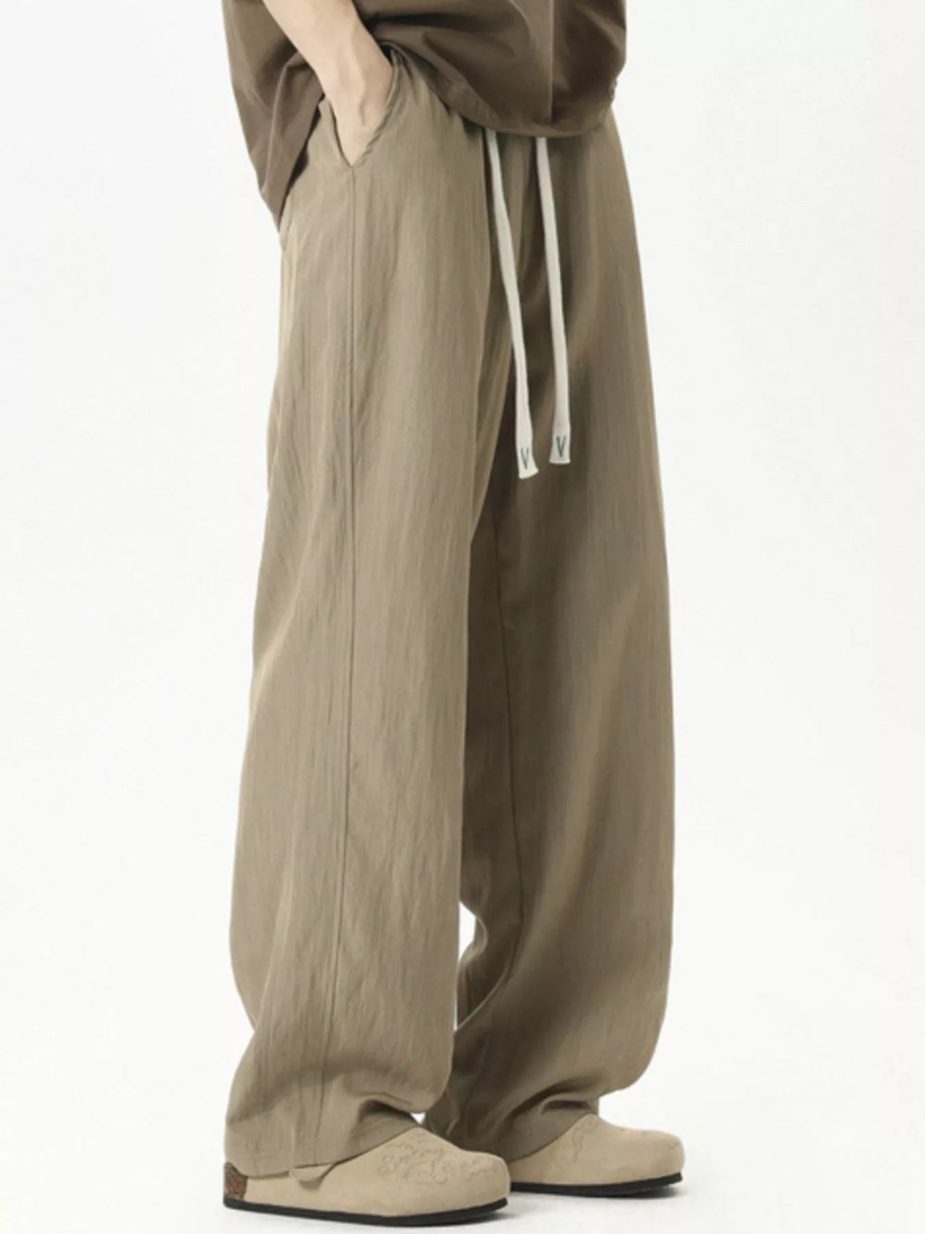 Men's Plus Size Loose Fit Casual Pants