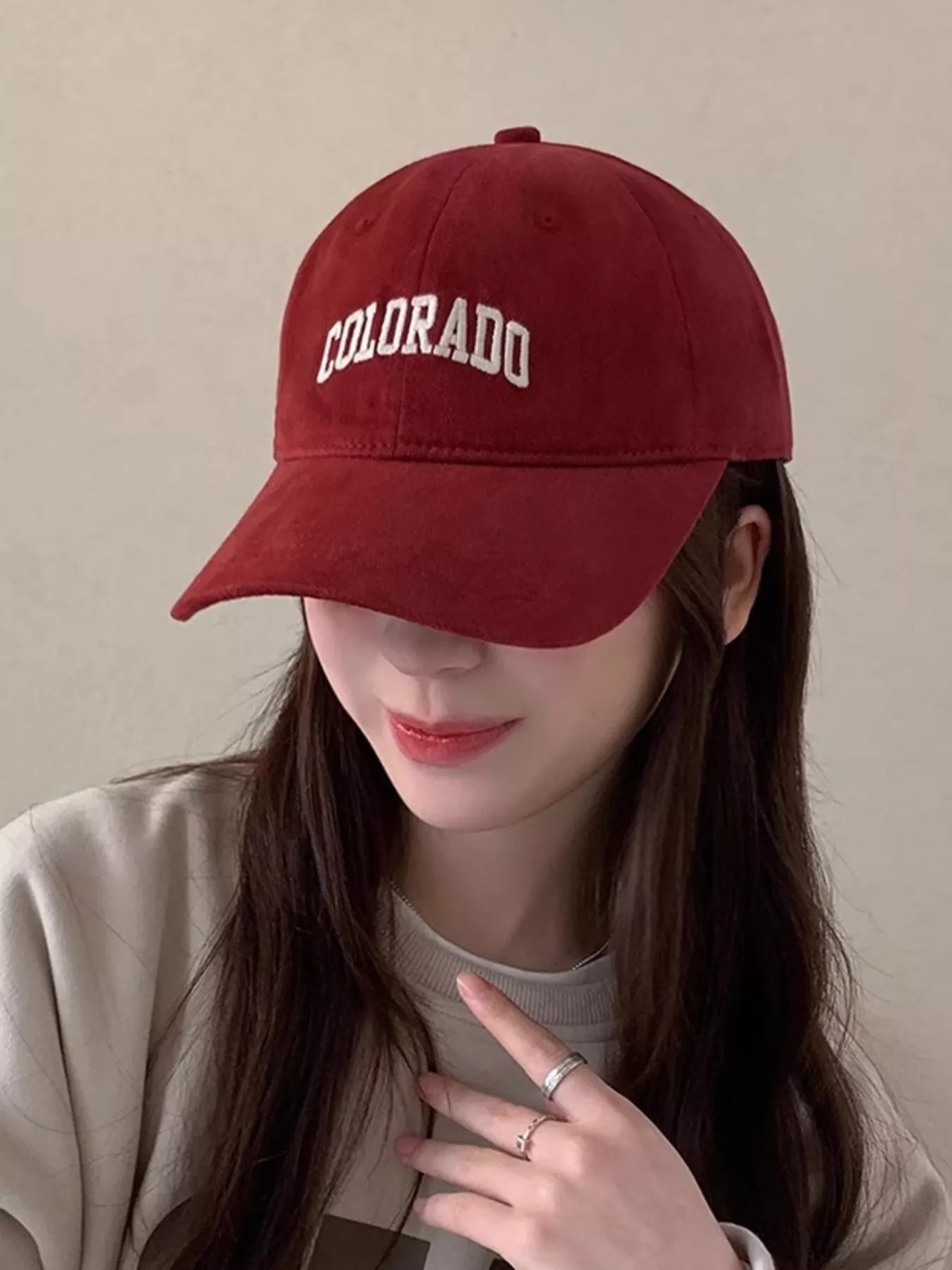 Casual Embroidered Baseball Cap