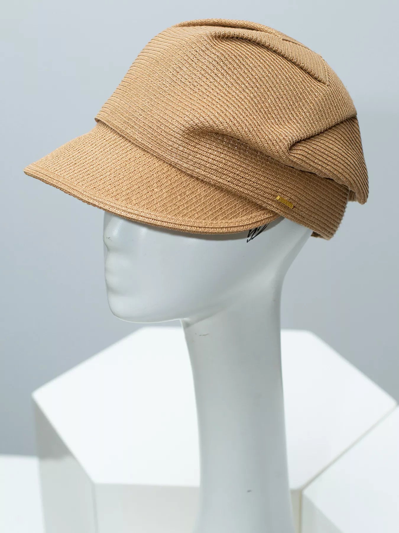 Lightweight Woven Newsboy Cap