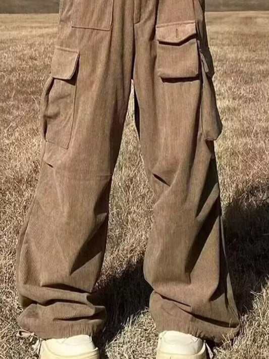 Men's Corduroy Cargo Pants