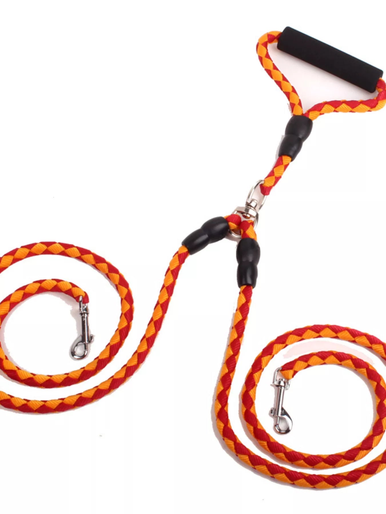 Braided Dog Leash with Handle