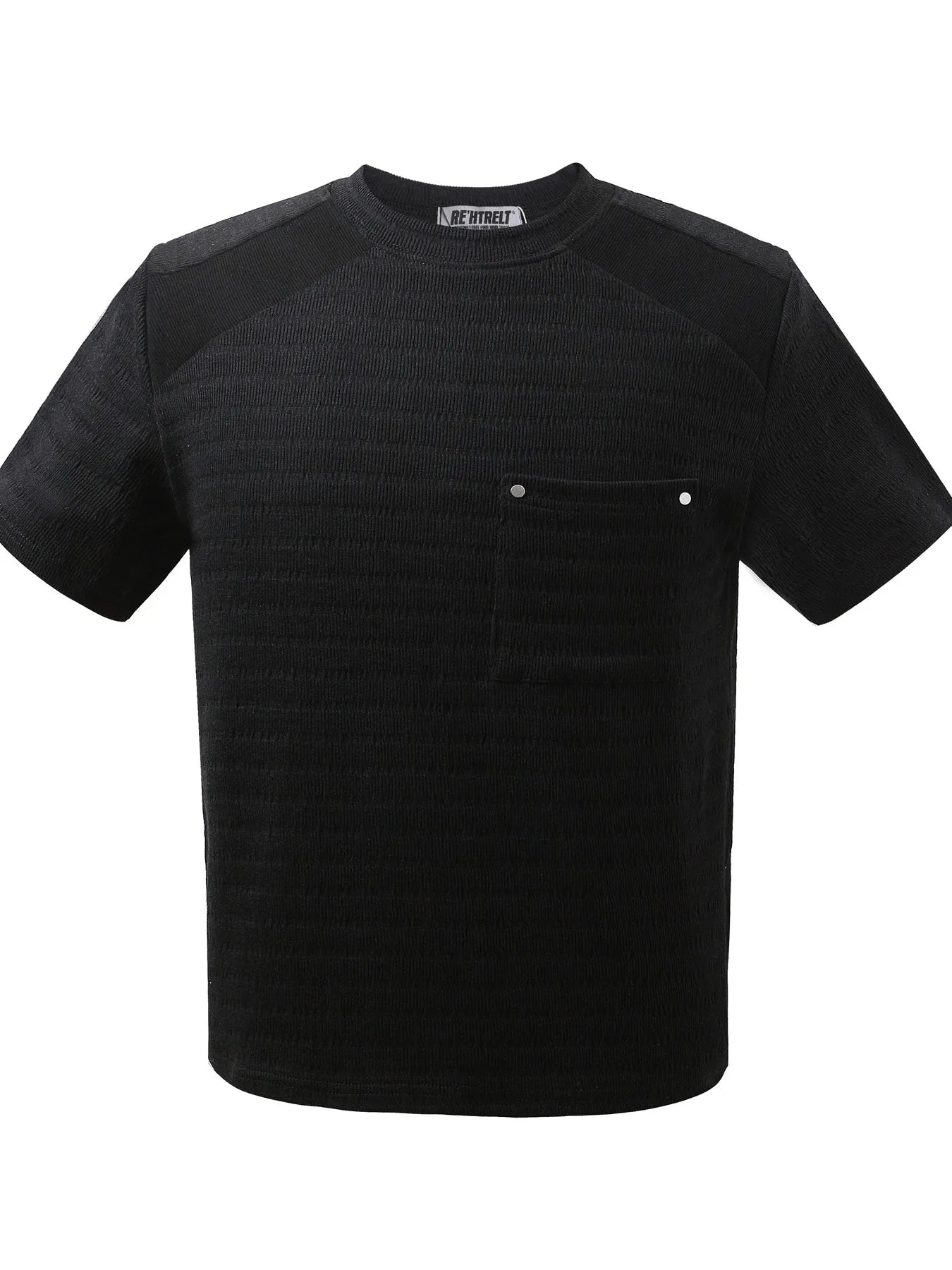 Men's Basic style Round Neck Solid T-Shirt